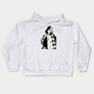 Medieval Knave Announcer Young Boy of the Castle Kids Hoodie